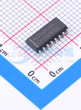 缓冲器/驱动器/收发器 CD4502BM96 SOIC-16 原装正品 电子元器件