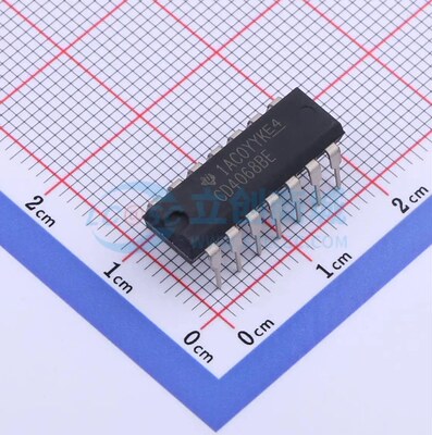 逻辑门 CD4068BE PDIP-14 原装正品 电子元器件配单