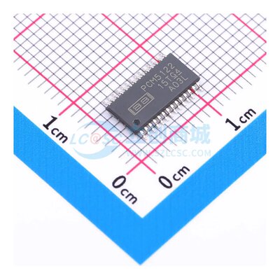 数模转换芯片DAC PCM5122PWR TSSOP-28-6.6mm 原装正品