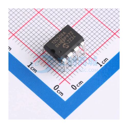 单片机芯片 PIC12C508A-04I/P PDIP-8 768Byte 4MHz