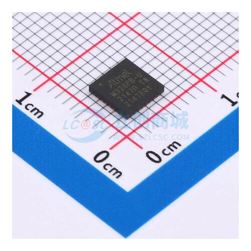 单片机芯片 ATMEGA328PB-MUR VFQFN-32-EP(5x5) 32KB 20MHz