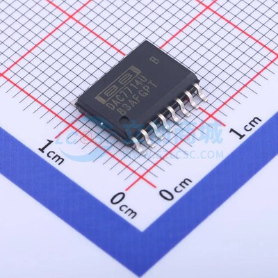 数模转换芯片DAC DAC7714UB SOIC-16-300mil 原装正品