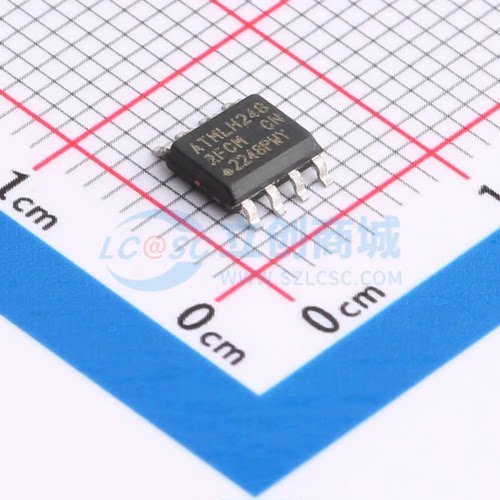 EEPROM AT24C512C-SSHM-B SOIC-8 512Kbit 1MHz 原装正品