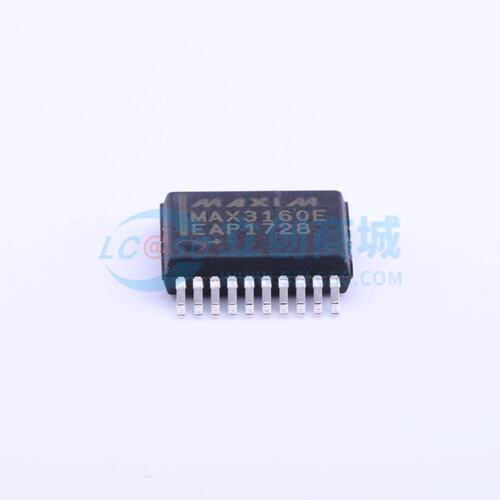RS-485/RS-422芯片 MAX3160EEAP+T SSOP-20-208mil 收发器