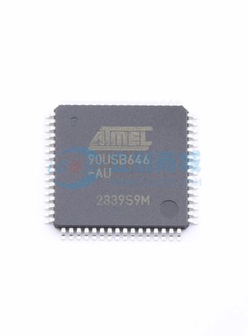 单片机芯片 AT90USB646-AUR TQFP-64(14x14) 64KB 16MHz