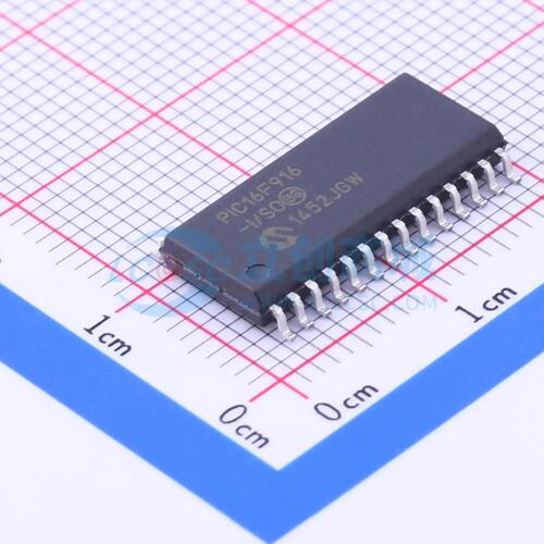 单片机芯片 PIC16F916-I/SO SOIC-28-300mil 14KB 20MHz