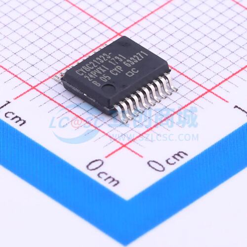 单片机芯片 CY8C21323-24PVXI SSOP-20-208mil 24MHz