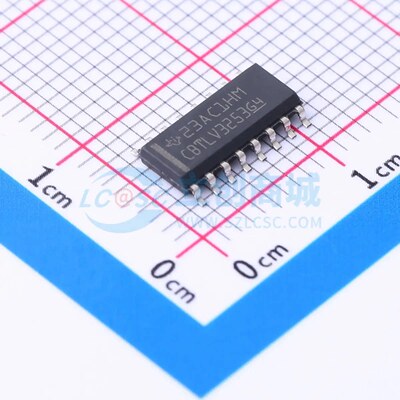 信号开关/编解码器/多路复用器 SN74CBTLV3253D SOIC-16 原装正品