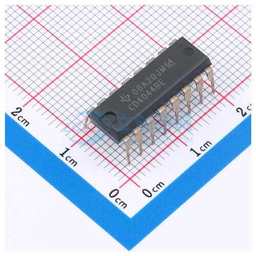锁存器 CD4044BEE4 PDIP-16 原装正品 电子元器件配单
