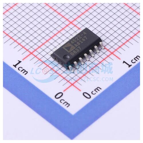 精密运放 ADA4522-4ARZ-RL SOIC-14 四路 原装正品