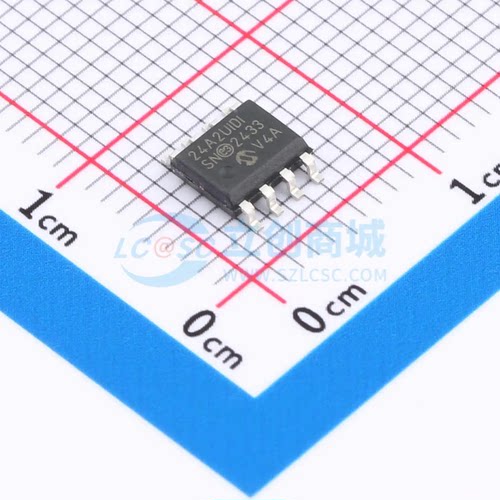 EEPROM 24AA02UID-I/SN SOIC-8 2Kbit 400kHz 原装正品