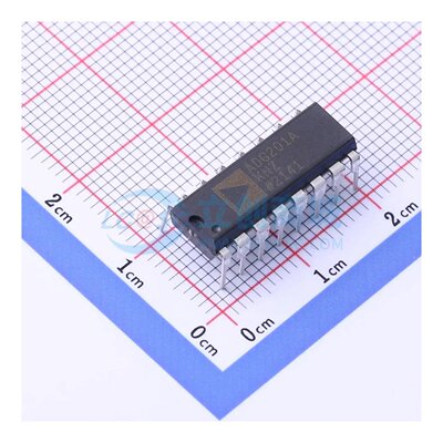 模拟开关/多路复用器ADG201AKNZ PDIP-16 原装正品