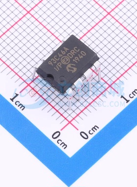 EEPROM 93C46A-I/P PDIP-8 1Kbit 3MHz 原装正品