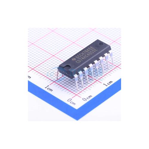 模拟开关/多路复用器 CD74HC4053E PDIP-16 原装正品