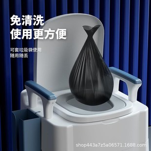 座椅蹲坑便携卧室可移动老人坐便器病人座便器尿桶便椅安全座简易