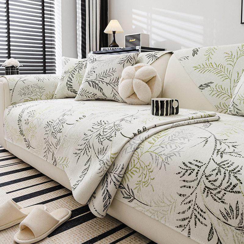 雪尼尔级感防滑坐垫沙发垫子中古风法式复古盖布巾防抓可拆洗防抓,居家布艺,沙发垫,淘宝优惠券,粉丝福利购,淘宝优惠卷