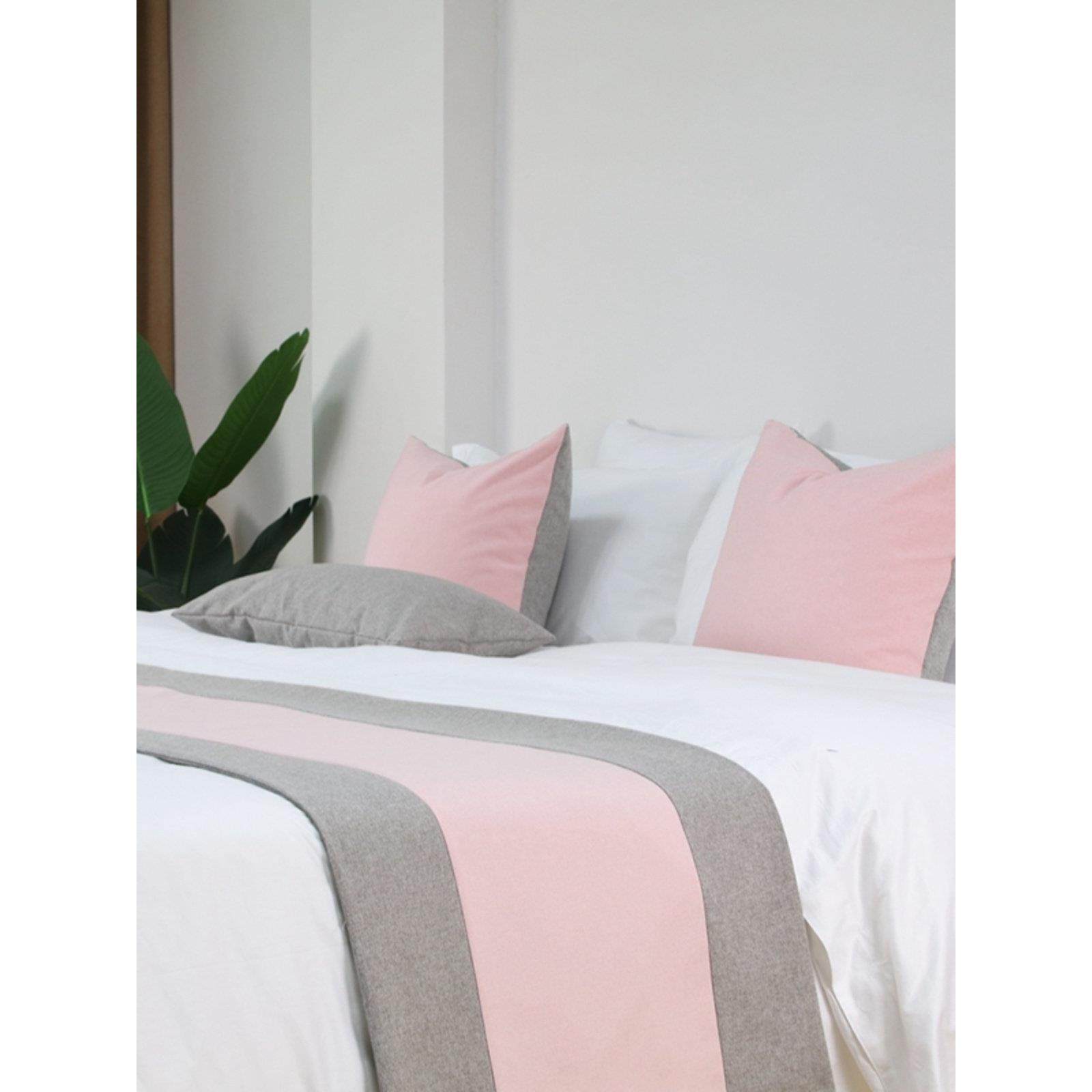 床旗 床尾巾 简约现代酒店宾馆民宿客栈床上装饰搭巾长条布草定制,床上用品,床盖,淘宝优惠券,粉丝福利购,淘宝优惠卷