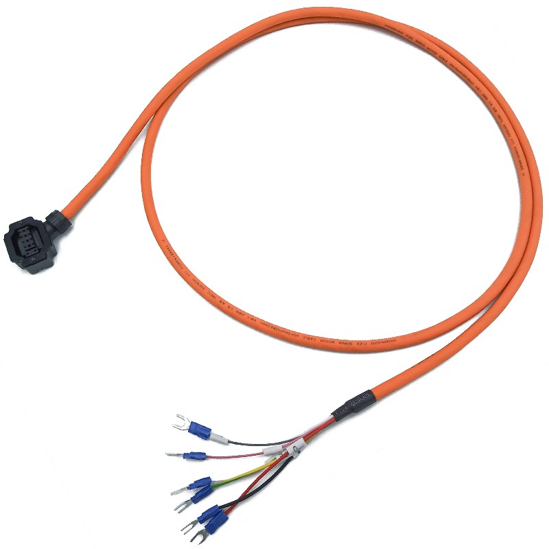 汇川伺服电机线编码器动力线缆驱动器连接线S6-L-M007端子动力线