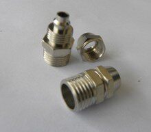 快拧接头 铜镀镍 快拧螺纹直通PC4-m5 4-01 4-02快拧直通