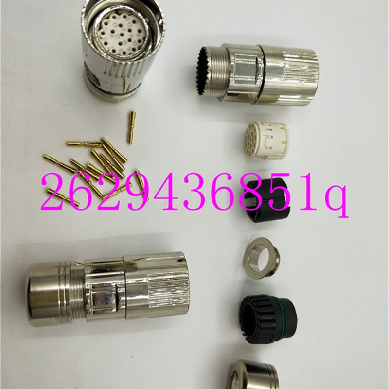 3HAC0219149001-001替代17针ABB插头示教器屏蔽接头A22.XP1