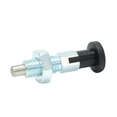 粗牙蓝锌自锁型旋钮柱塞PMXYA/PMXYK6M/8M/10M/12M弹簧定位分度销