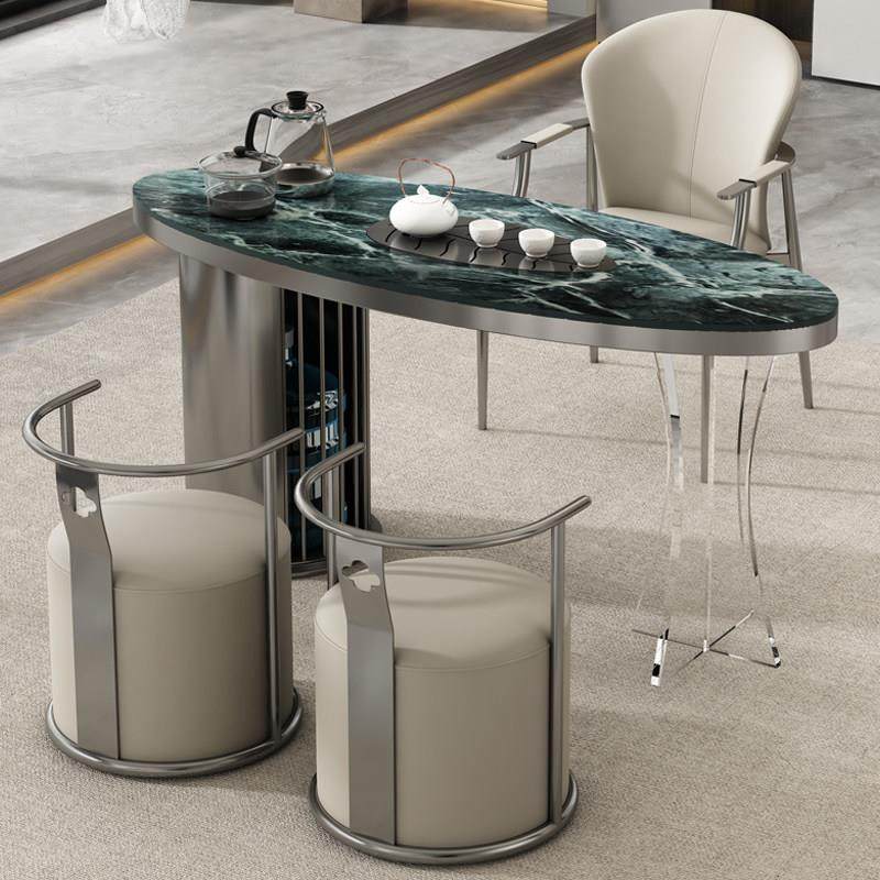 家用阳台泡茶桌轻奢极简小户型岩板茶桌烧水壶一体茶台茶桌椅组合,住宅家具,家用茶台/茶桌,淘宝优惠券,粉丝福利购,淘宝优惠卷