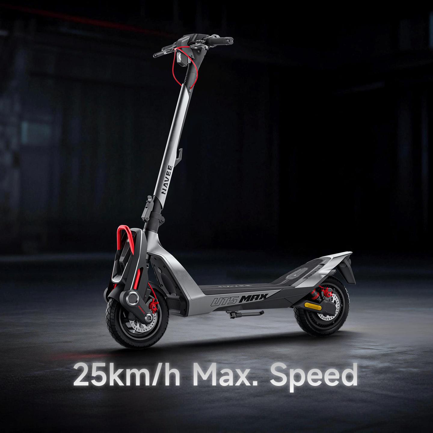 【春晚同款】Navee坦途电动滑板车UT5 Max便携式两轮代步车成人