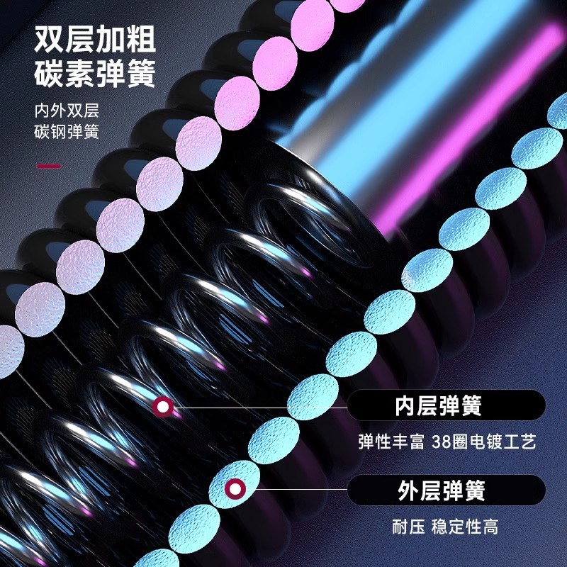 钢炭臂力棒臂力器男士肌肉训练器速臂器力量训练背部伸展健身器材