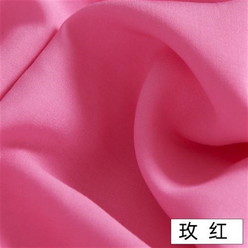 布棉c棉绸纯色料布黑衣v白服装色服面料布头处理绵绸布料