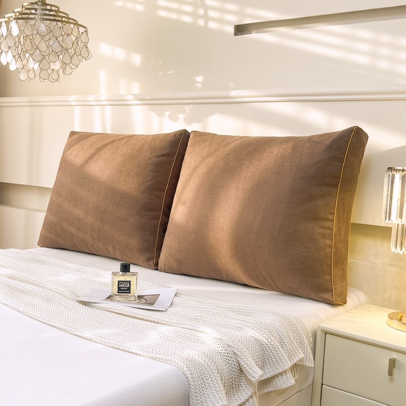 绒 面包靠枕大靠垫床头软包靠背无床靠榻榻米飘窗床上可拆洗