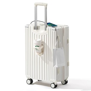 行李箱拉链款双层防爆女24寸26结实耐用加厚大容量20登机拉杆箱28