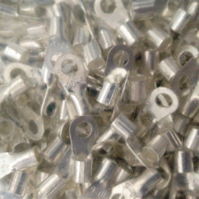 紫铜OT70-12 100只/包 圆型冷压裸接线端头/接线端子/OT冷压端子,电子/电工,接线端子,淘宝优惠券,粉丝福利购,淘宝优惠卷