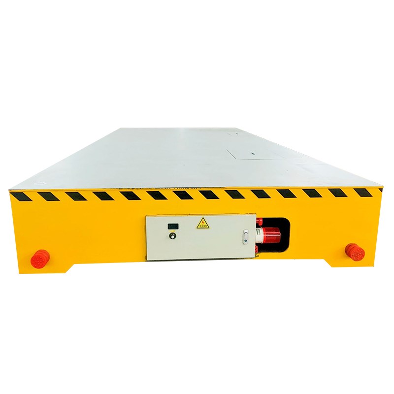 电动地平车30吨低压轨道过跨车无轨道搬运平板车10T蓄电池地平车