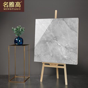 鱼肚灰高级灰大理石瓷砖1米深灰客厅卧室卧室地砖全屋通铺地板砖