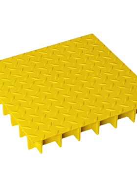 玻璃纤维格栅网格树篦子地格栅洗车店盖板洗车房格栅板排水沟板面