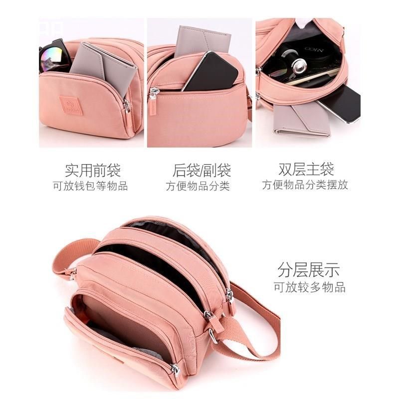 帆布斜挎小包女韩版潮迷你简约百搭包网单肩红小背包手机包零新品