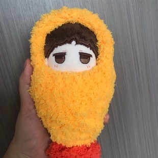 10cmb棉花娃娃炸虾娃衣天罗妇手作编织睡袋连体服20厘米玩偶着替