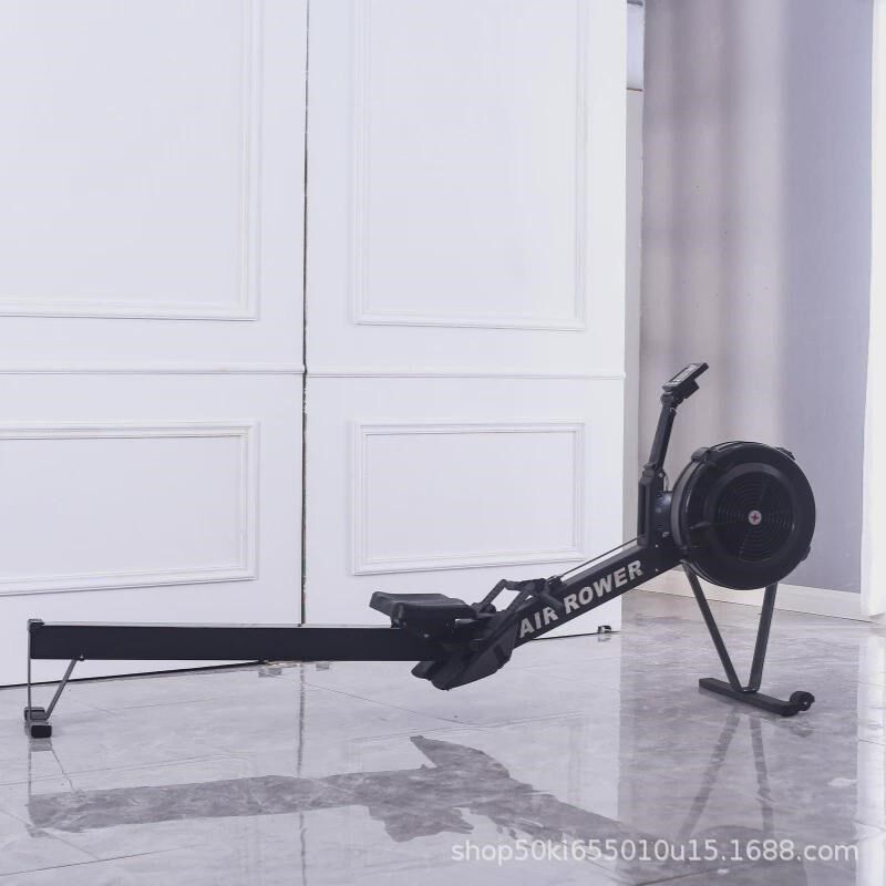 商用健身房风阻划船机家用有氧商用级赛艇运动划桨健身划船机