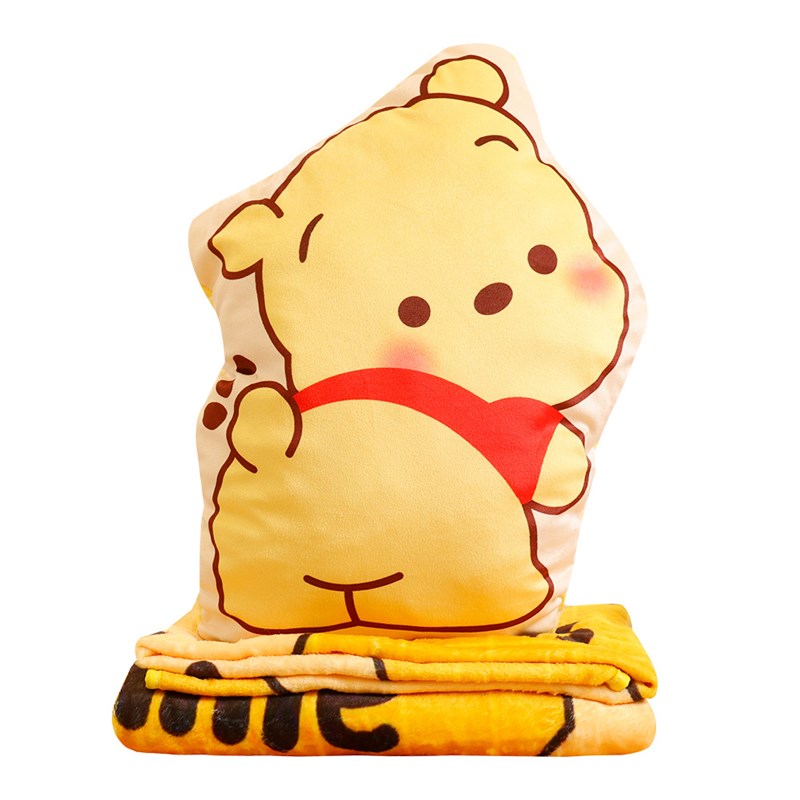 帕恰狗公仔抱枕被噗噗熊抱枕午睡毯小学生中午趴睡办公室午休女生