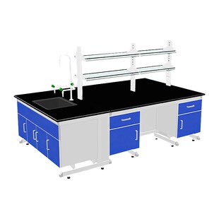 全钢实验台钢木PP边台试验台化验室全木工作台实验室桌操作台定制