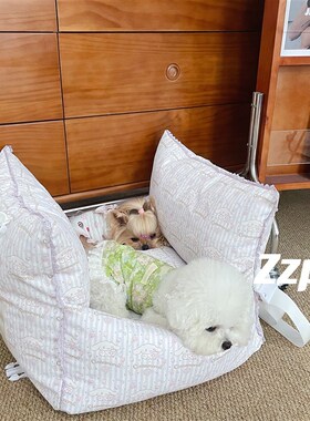 Zzpet四季宠物狗狗车载窝汽车安全座椅网红可拆洗中小型犬狗窝