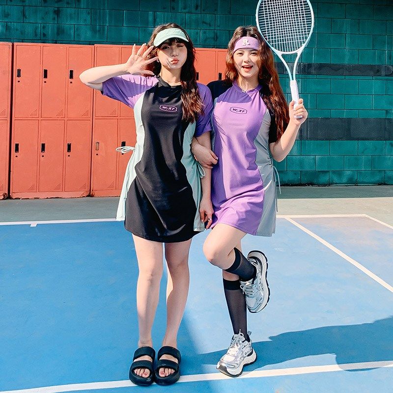 分体式泳衣女款大码胖mm200斤保守2024新款微胖女孩遮肉泡温泉夏