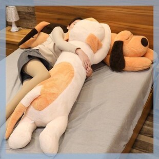 趴趴狗玩偶毛绒玩具柴犬抱枕公仔大C号布娃娃长条床上夹腿睡觉女