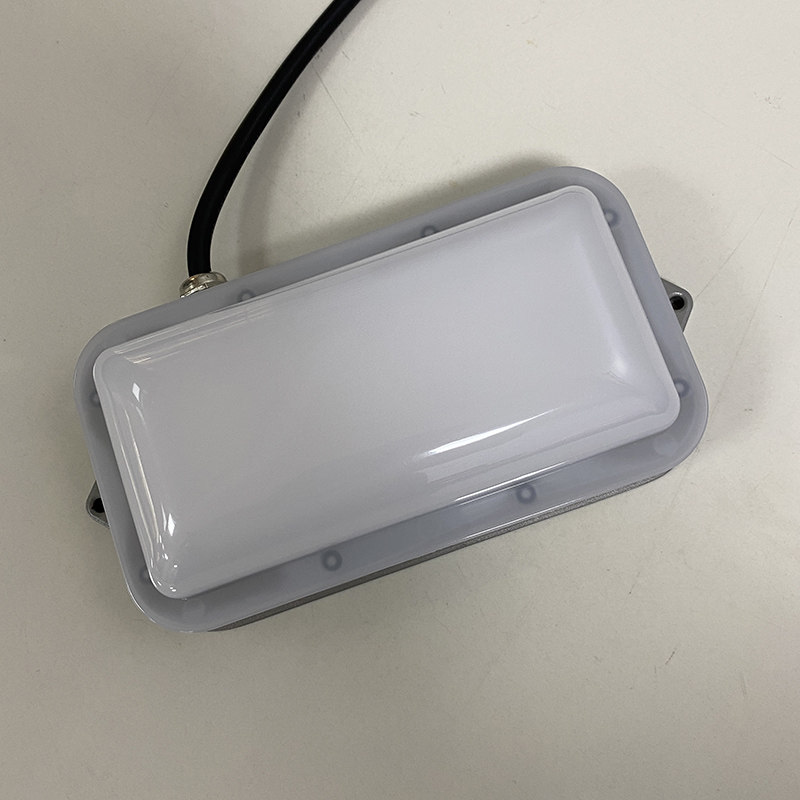 商用不锈钢运水排烟罩吸顶灯酒店厨房20W防水防爆防火油烟机LED灯