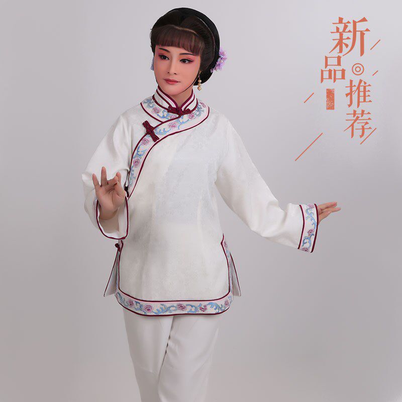 新款戏曲花旦服装m高档戏曲服装可定做越剧演出古装改良舞台表演