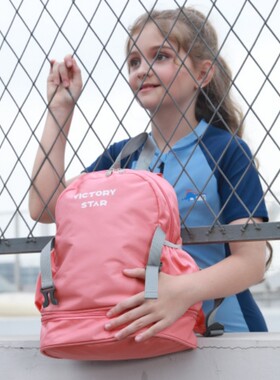 儿童小孩游泳包泳衣包干湿分离独立鞋袋可挂绑浮板小背包书包可爱