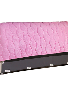 皮床床头罩床头套布艺弧形半圆形1.5/1.8m床现代简约靠背套防尘罩