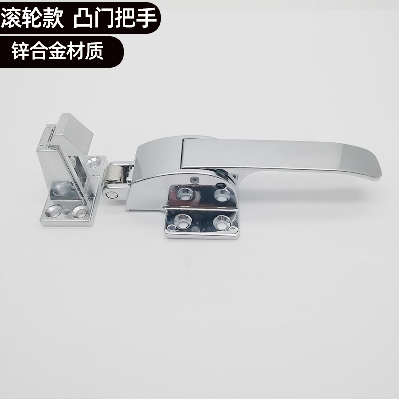 加厚烘箱门锁传递窗搭扣把手冷库门锁烘箱蒸柜可调式拉手烤箱配件