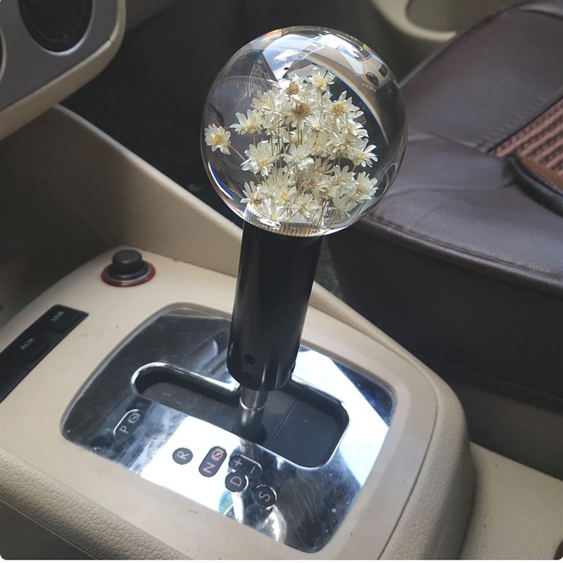 汽改把水晶蒲公英小雏菊挡手动自动通用性手球