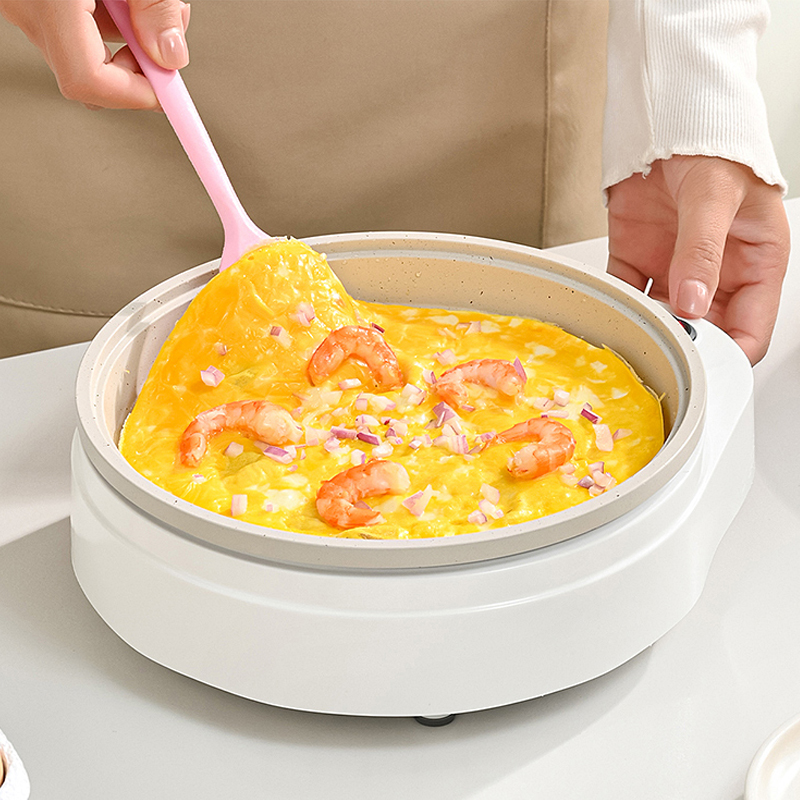 乔尼诗电饼铛家用小型插电烤盘牛排煎锅平底烙饼锅不粘锅煎蛋神器